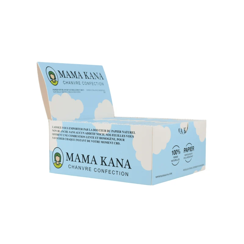 Expositor de 50 paquetes de papel de liar - King Size Slim