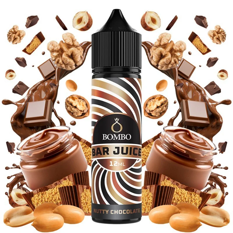 Bombo Bar Juice Aroma Nutty Chocolate 12ml/60ml Longfill