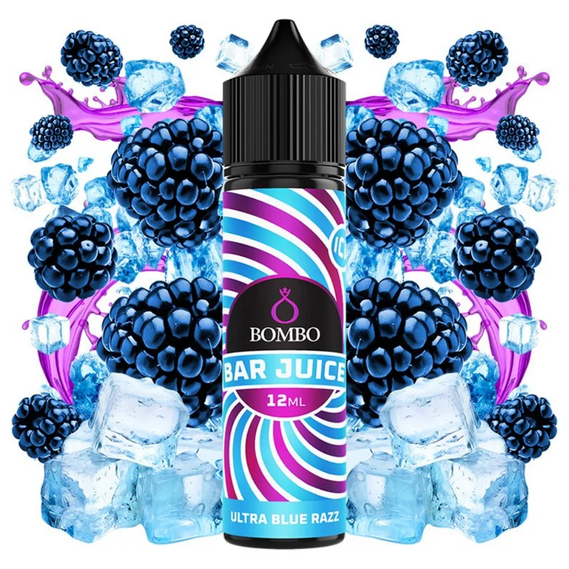Bombo Bar Juice Aroma Ultra Blue Razz Ice 12ml/60ml Longfill