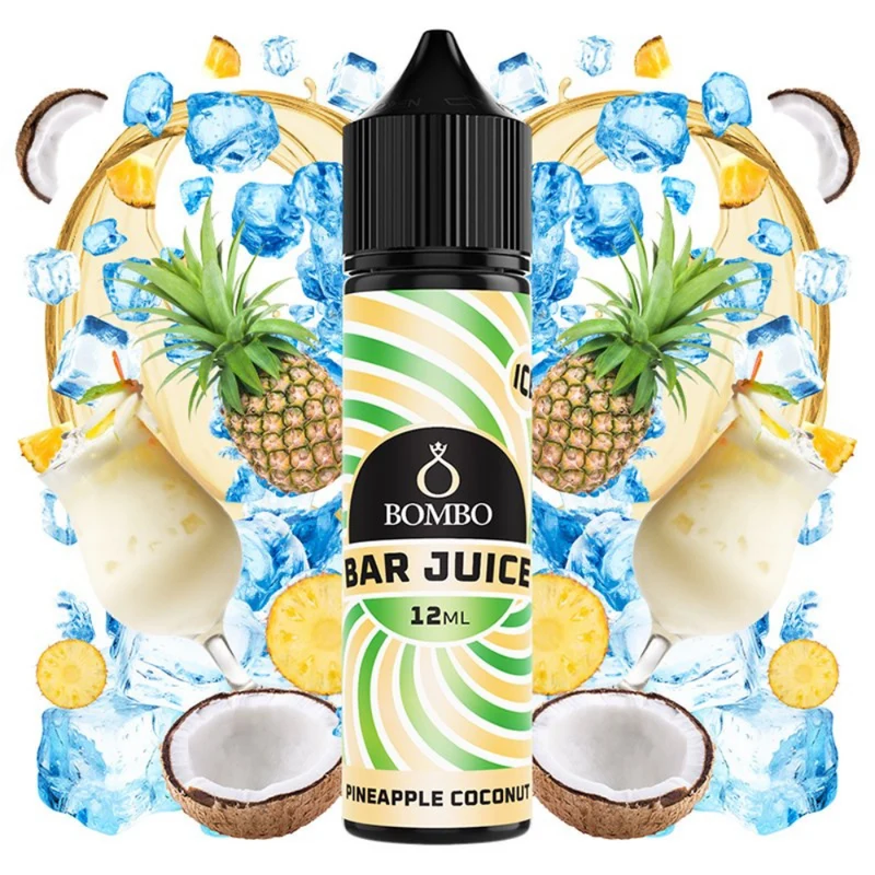 Bombo Bar Juice Aroma Pineapple Coconut Ice 12ml/60ml Longfill