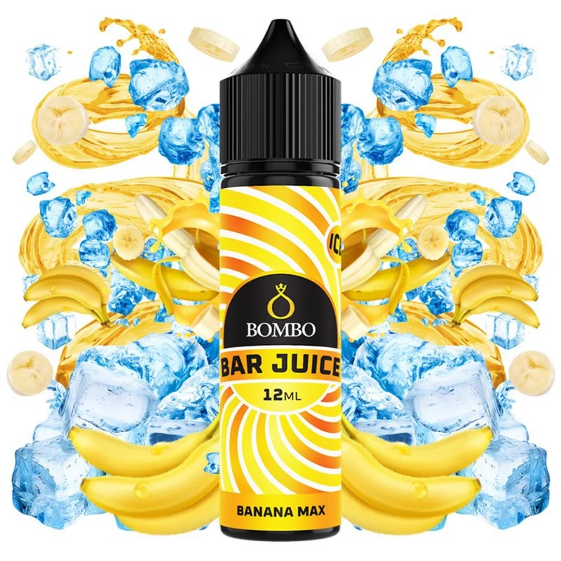Bombo Bar Juice Aroma Banana Max Ice 12ml/60ml Longfill