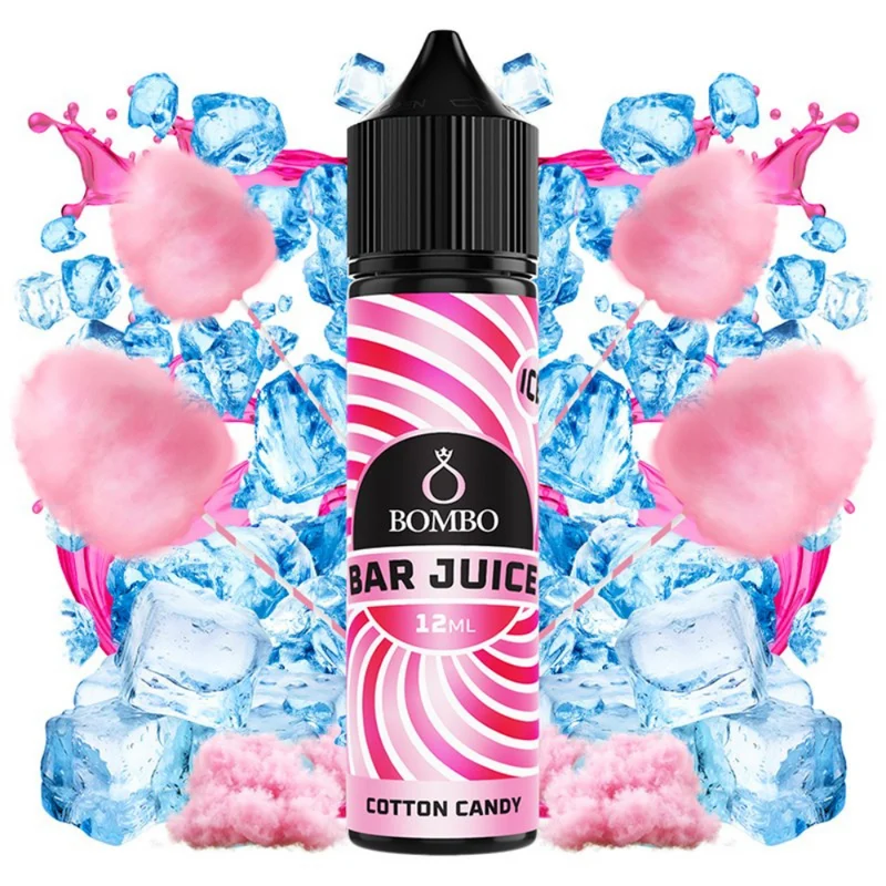 Bombo Bar Juice Aroma Cotton Candy Ice 12ml/60ml Longfill