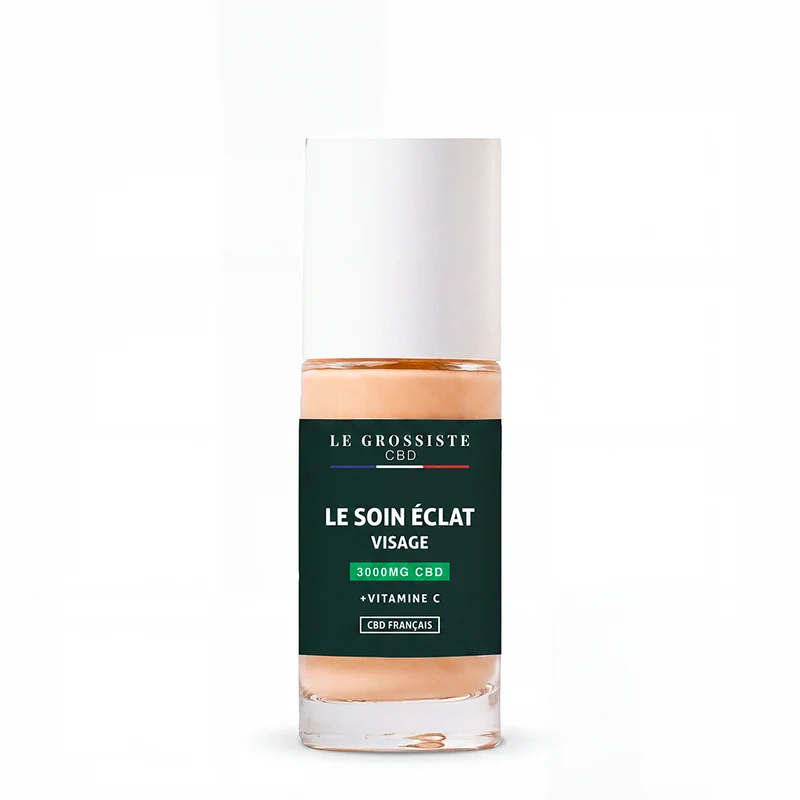 Tratamiento facial iluminador con CBD al 10 %