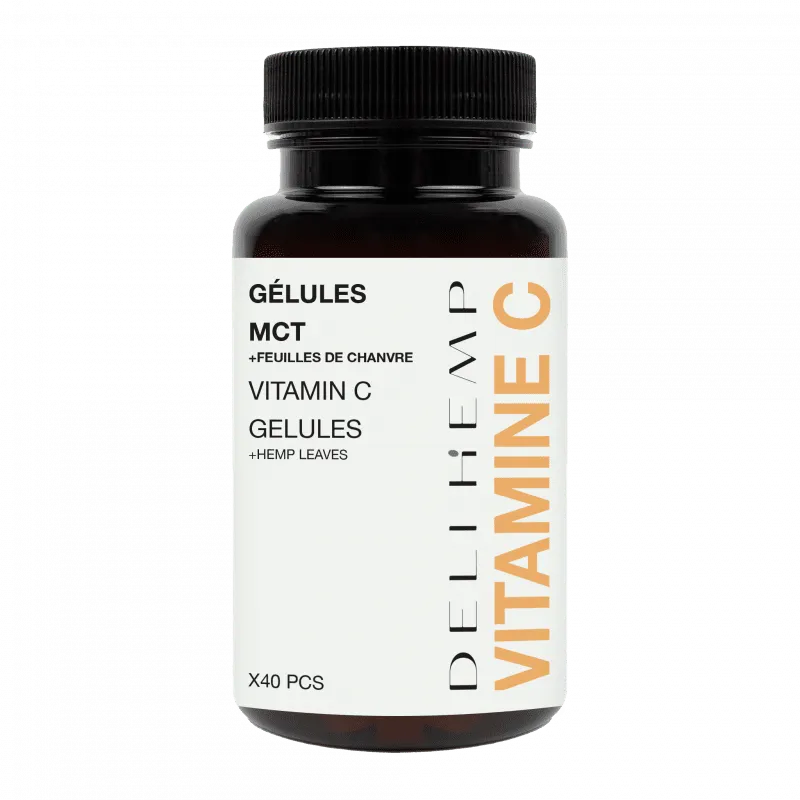 Cápsulas de vitamina C - Cáñamo