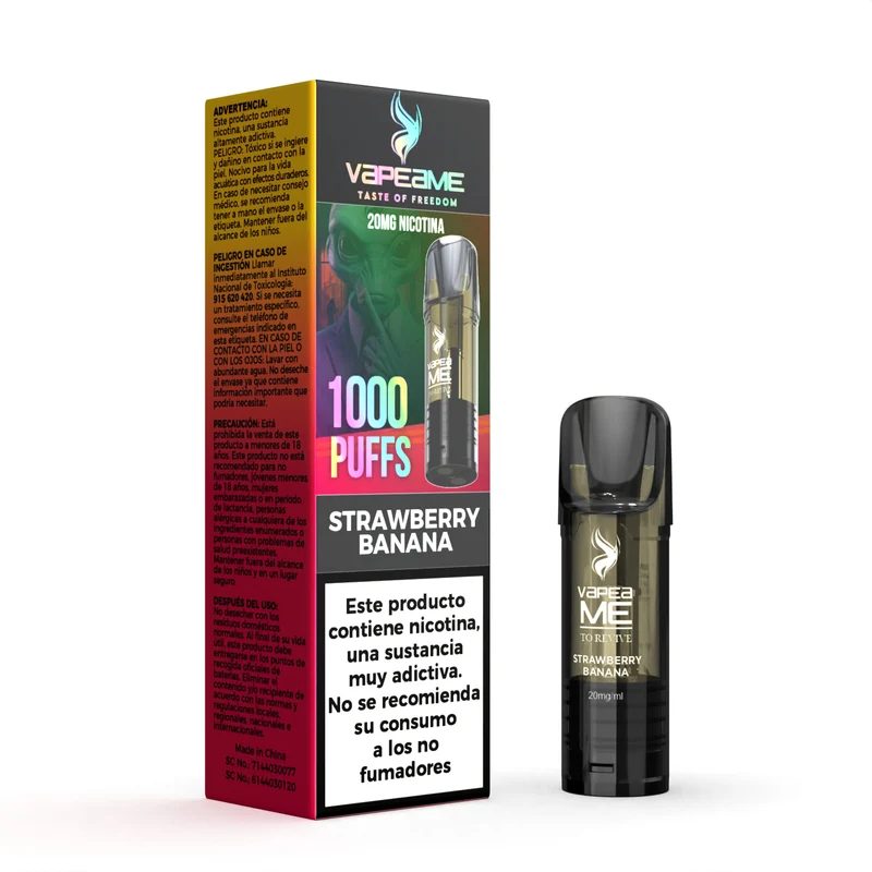 Capsula Vapeame To Revive Strawberry Banana x1