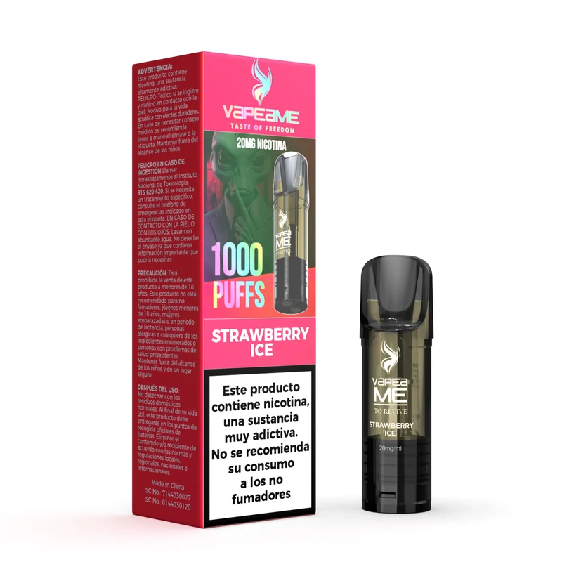 Capsula Vapeame To Revive Strawberry Ice x1