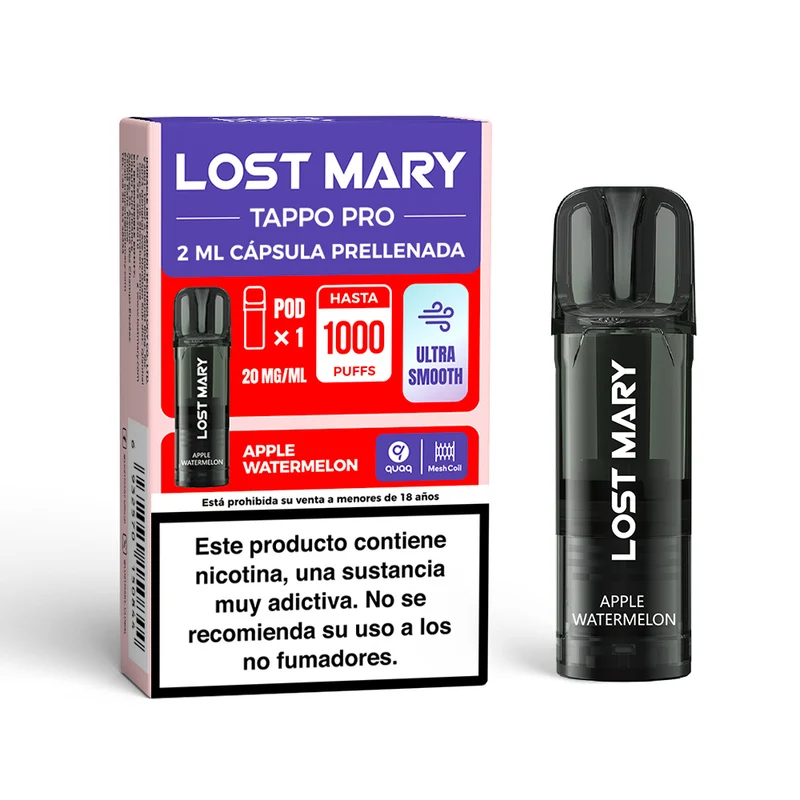 Cartucho Lost Mary Tappo Apple Watermelon 20mg