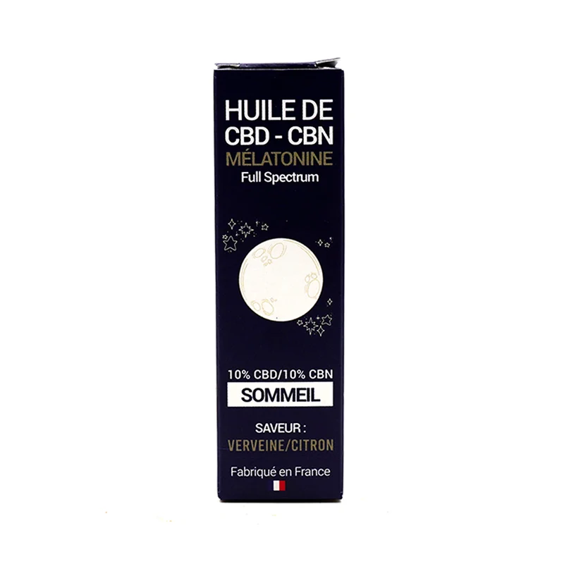 Aceite de CBD 10% + CBN 10% + Melatonina