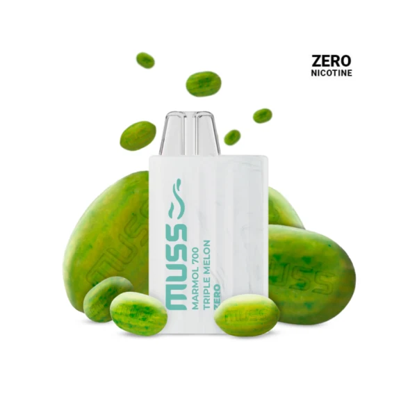 Vaper Desechable Muss Marmol ZERO Triple Melon