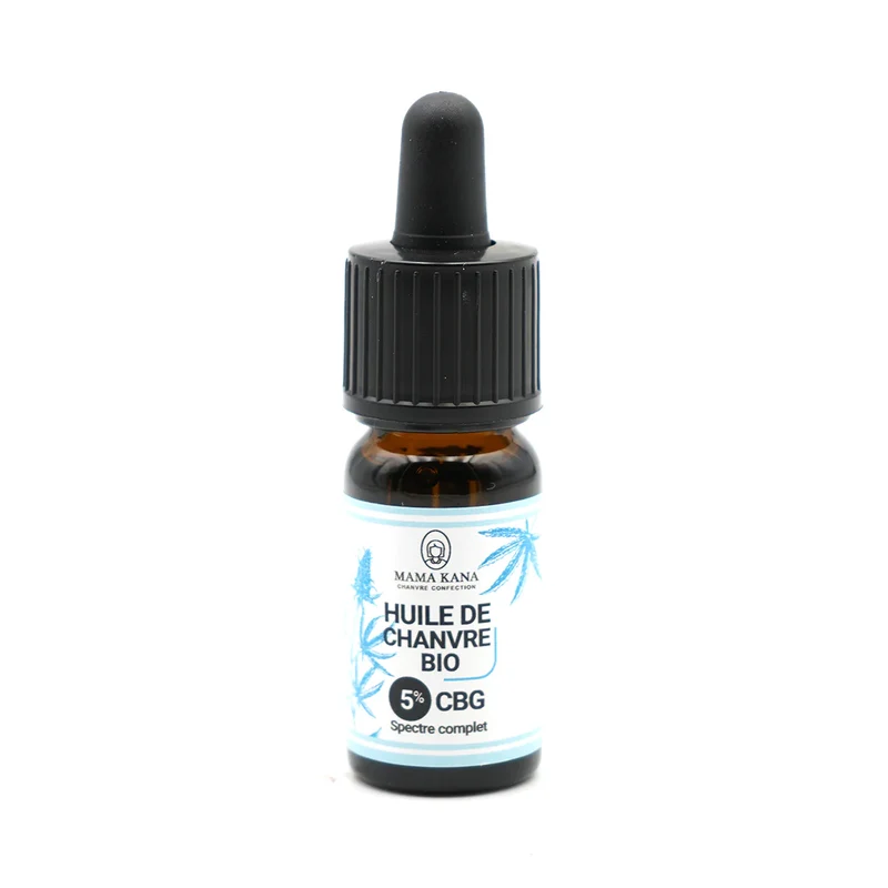Aceite de cáñamo orgánico CBG 5% (orgánico)