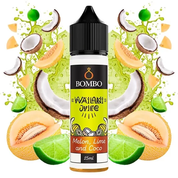 Aroma Melon, Lime and Coco 15ml/60 (Longfill) - Wailani Juice by Bombo