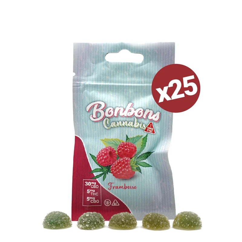 Bolsitas de 5 caramelos de CBD