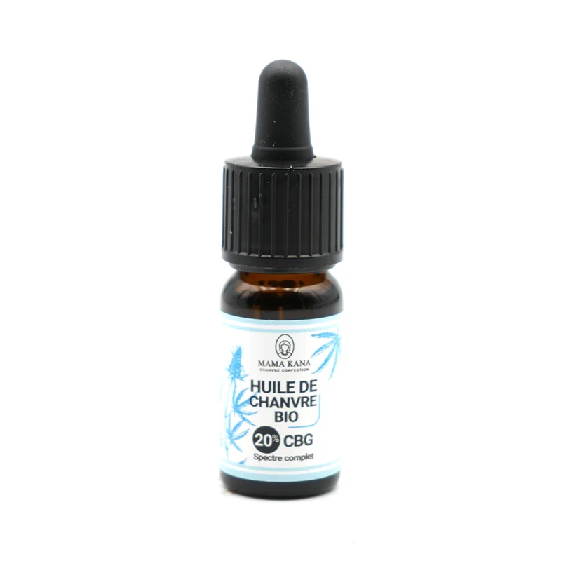 Aceite de cáñamo orgánico CBG 20% (orgánico)