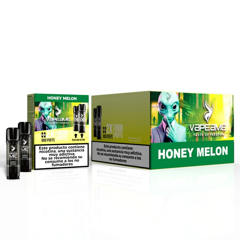 Pack 10 cajas Cápsulas Vapeame Honey Melon