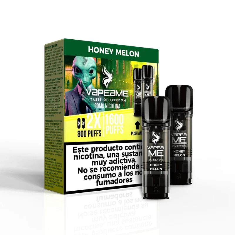 Pack 10 cajas Cápsulas Vapeame Honey Melon