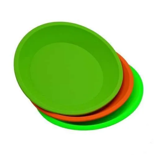 8" ROUND SILICONE DEEP TRAY ASSORTED COLORS