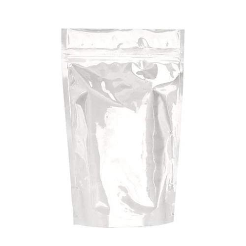 Mylar Bag Vista 3 x 5 White/Clear 1/8 Oz - 3.5 Grams - 3x5" (100, 500, or 1,000 Count)