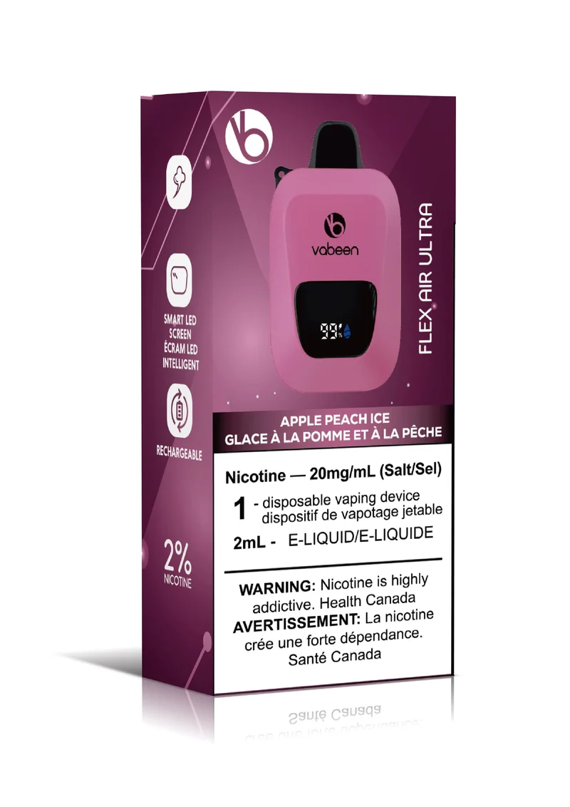 Compatible con BC - Flex Air Ultra - Individual - Manzana, Melocotón, Hielo