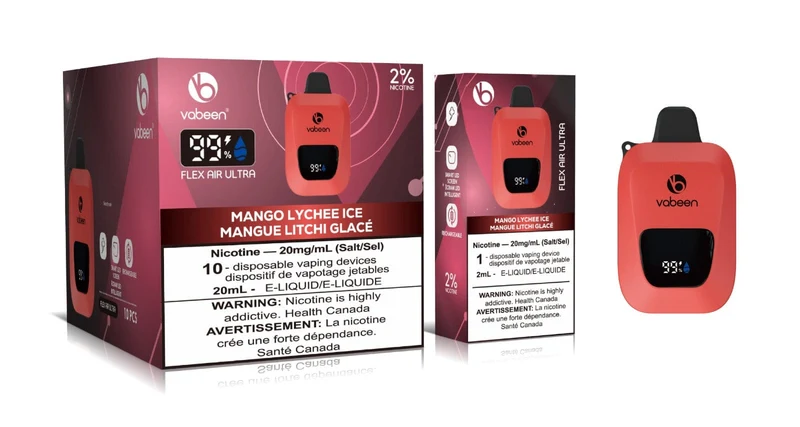 Cumple con la normativa de la Columbia Británica - Flex Air Ultra - Individual - Mango Lychee Ice