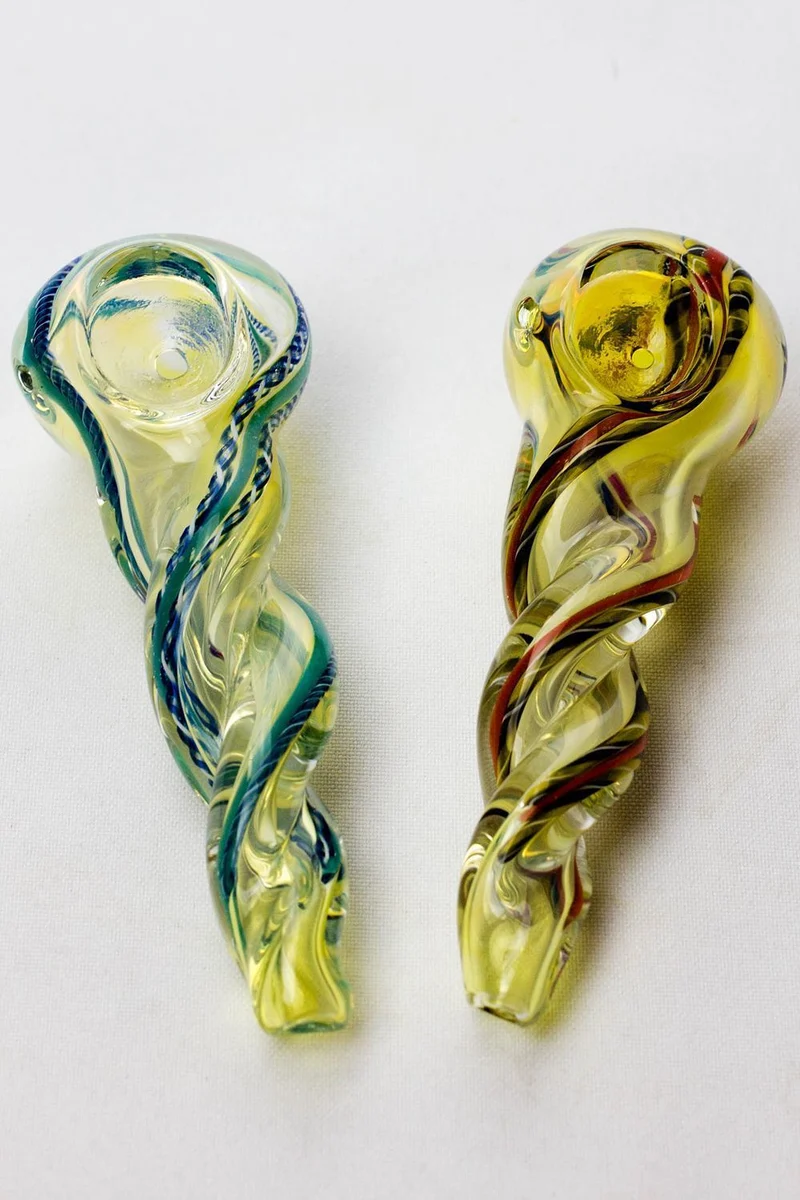 4.5" soft glass 4075 hand pipe