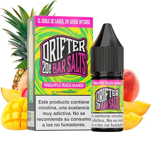 Drifter Bar Salts Pineapple Peach Mango 10ml