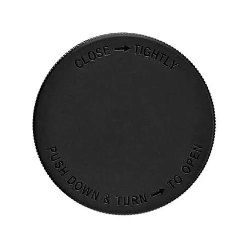 16oz Black Wide Mouth Jars 205 Count (Fits 1 Ounce)