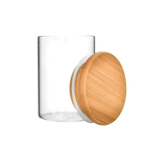 Glass Bottle Wooden Lid 4 oz (120 Count)