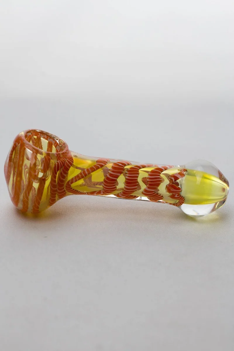 4.5" soft glass 4070 hand pipe