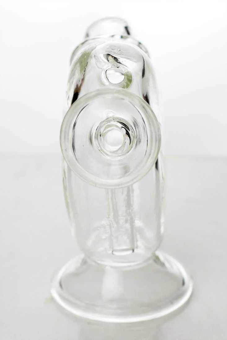 Glass blunt bubbler
