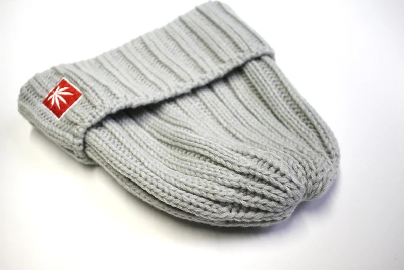 STONERDAYS GREY KNIT BEANIE