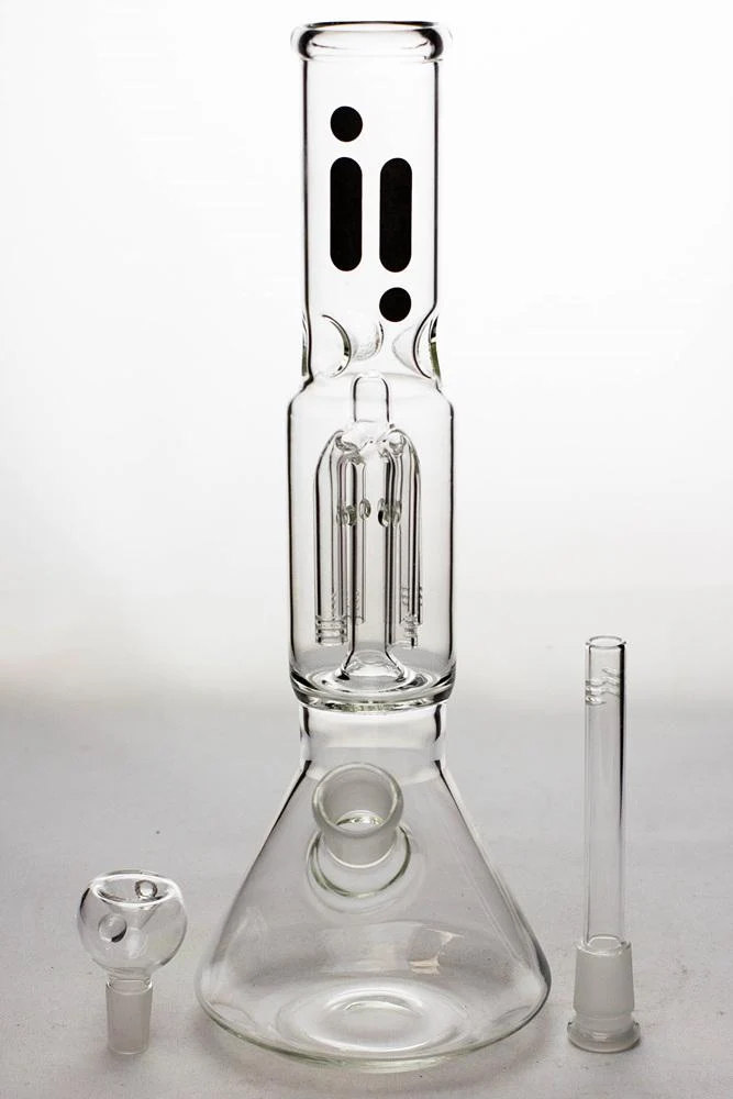 12" infyniti glass 4-arm beaker Bong