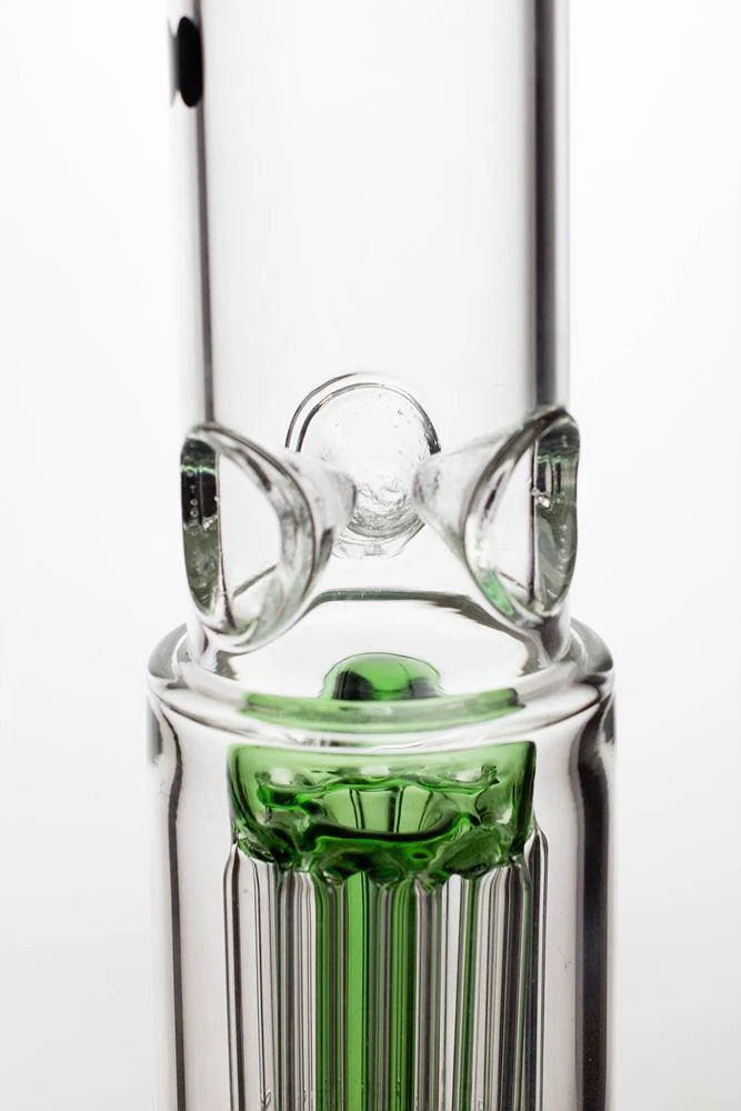 14" infyniti 8-arm percolator colored bottom beaker Bong