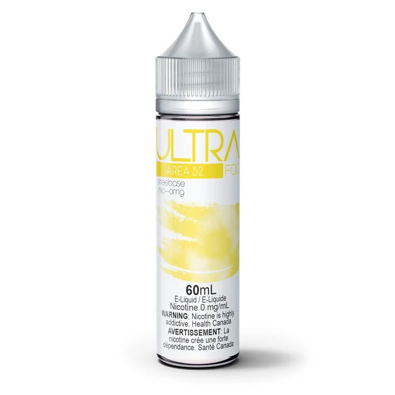 Área de ultra niebla 52 Base libre de 60 ml