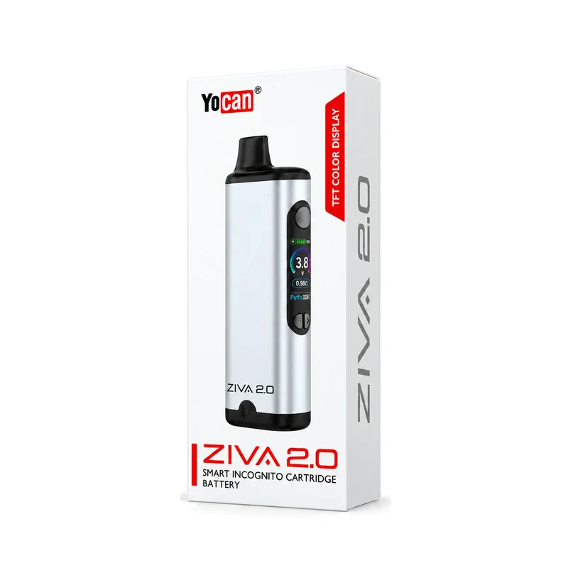 Yocan Ziva 2.0 — Batería 510 con Pantalla a Color