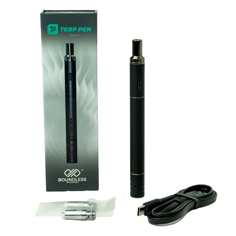 Boundless Terp Pen II — Dab Pen Ultra-Compacto de Acero Inoxidable