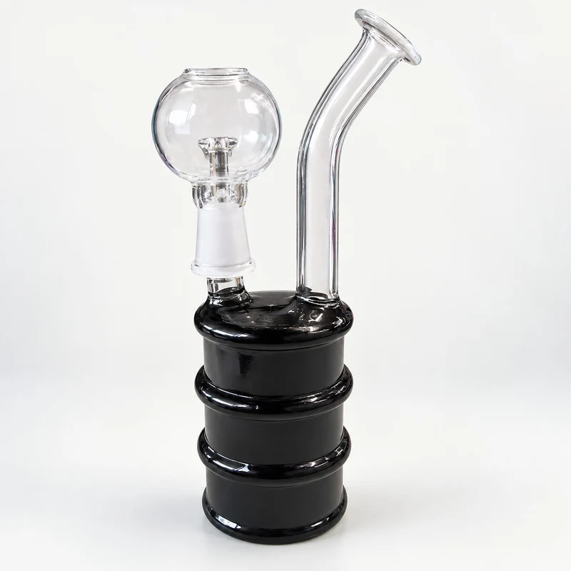 Bubbler para concentrados en vidrio — 17 cm con domo y clavo