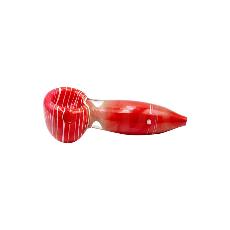 Pipa de Vidrio para Hierbas Secas | Verde, Amarilla o Roja | 9 cm