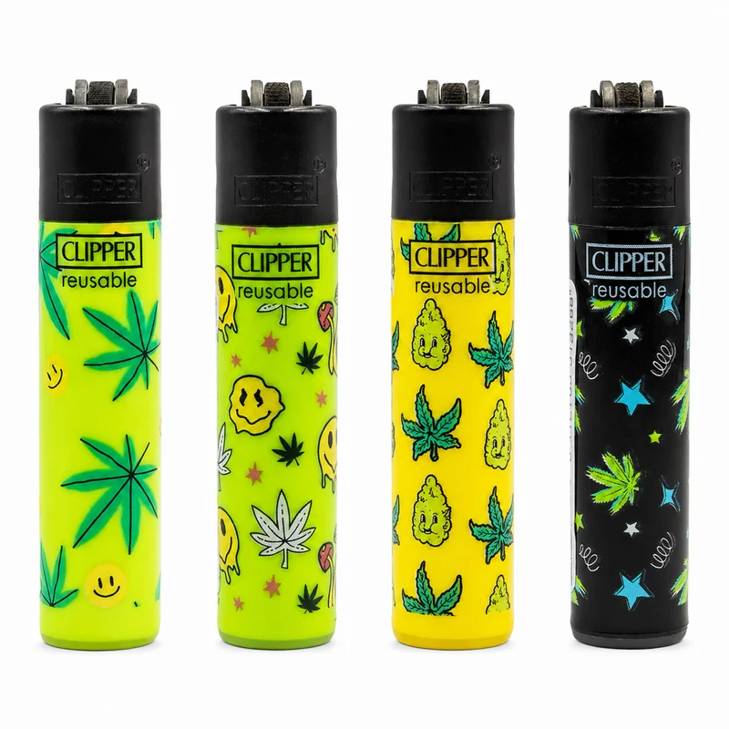 Encendedor Clipper Mini Recargable — Colección Psycho