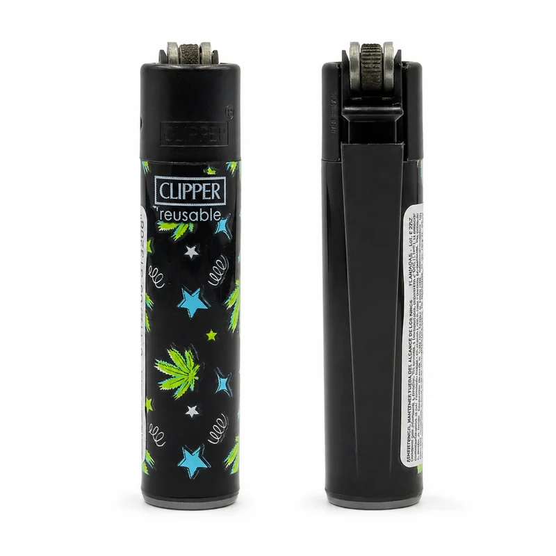 Encendedor Clipper Mini Recargable — Colección Psycho