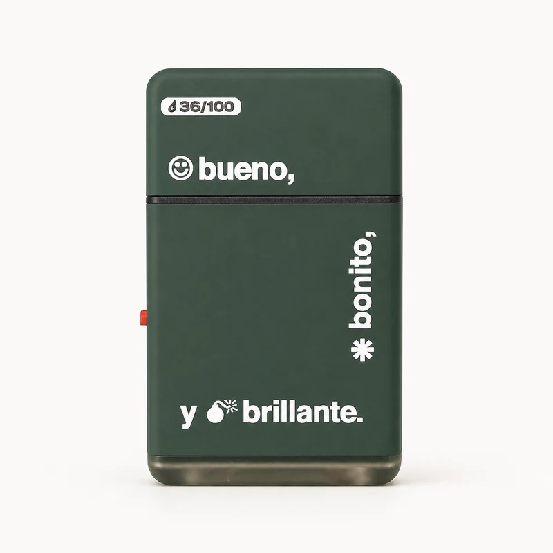 Encendedor Floppi de Bolsillo — Recargable, 11 Diseños de Edición Numerada