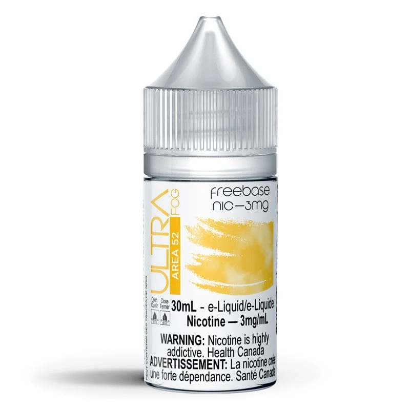 Área de ultra niebla 52 Base libre de 30 ml