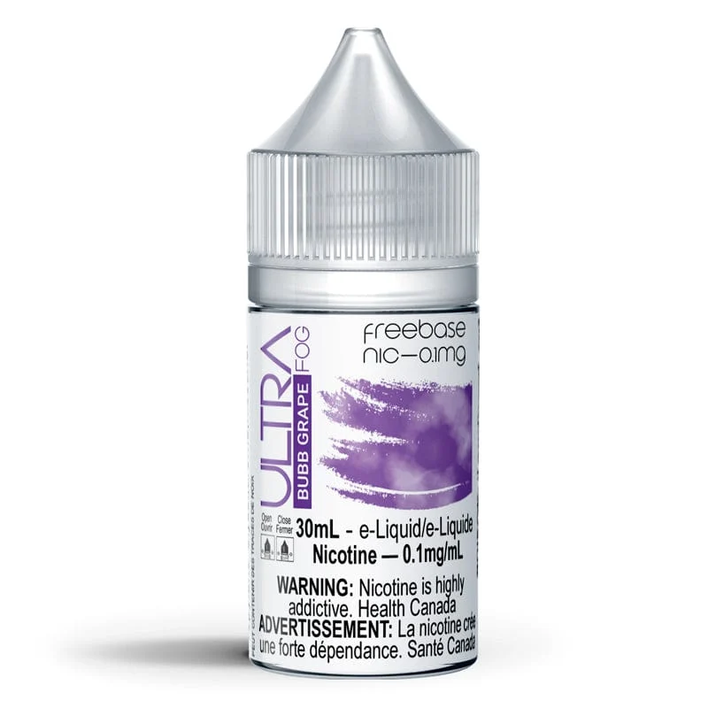 Base libre Ultra Fog Bubb Grape 30 ml