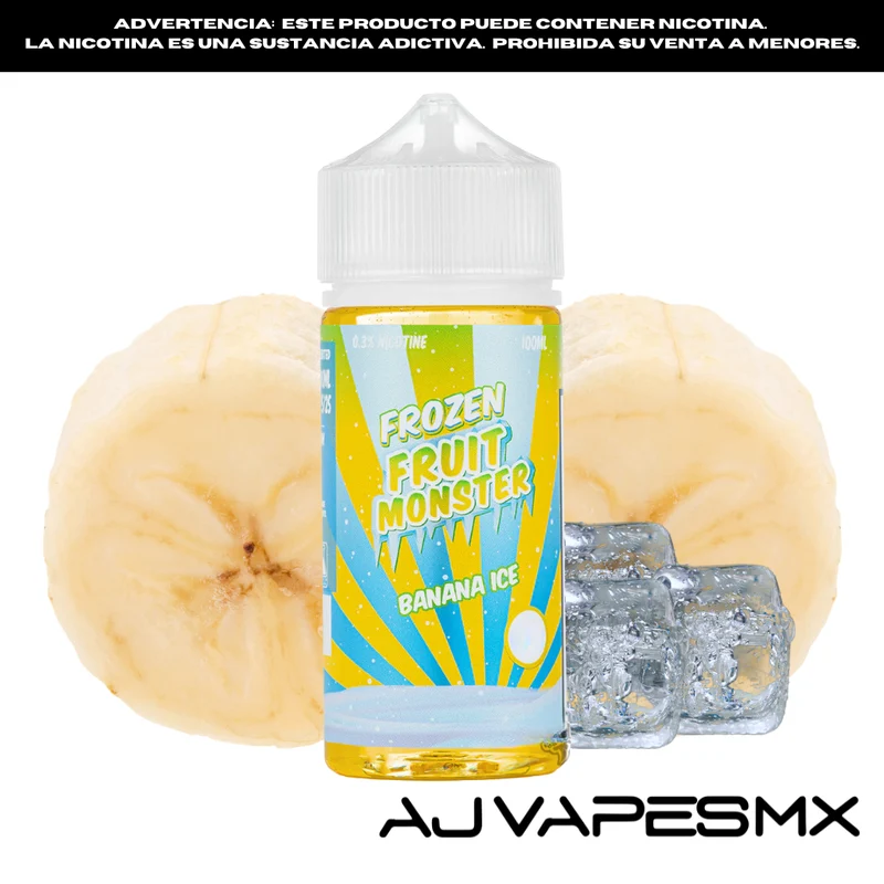 Banana Ice 100ml | FROZEN FRUIT MONSTER