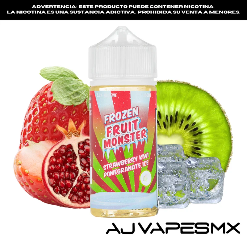 Strawberry Kiwi Pomegranate 100ml | FROZEN FRUIT MONSTER