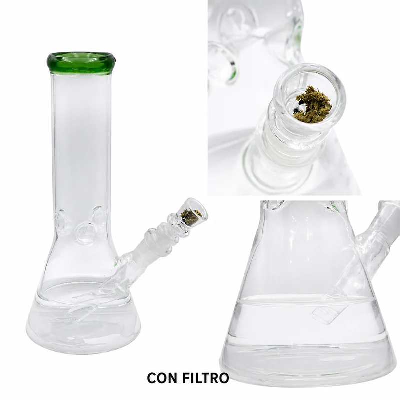 Filtros de Vidrio para Pipas y Bongs HORNET — 10 Unidades