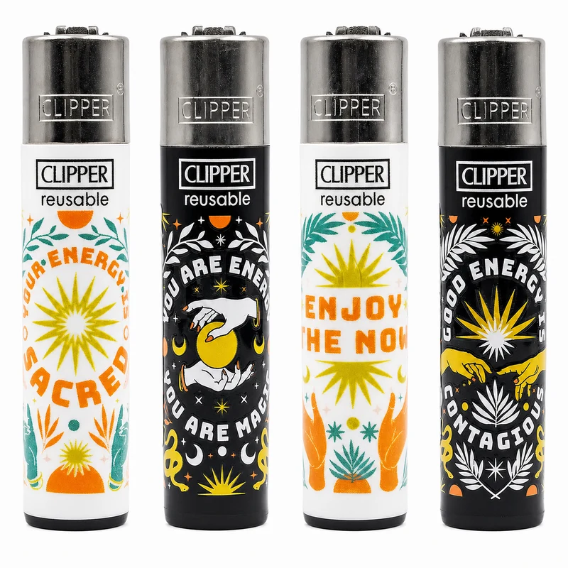Encendedores Clipper — Colección Mystical Destiny