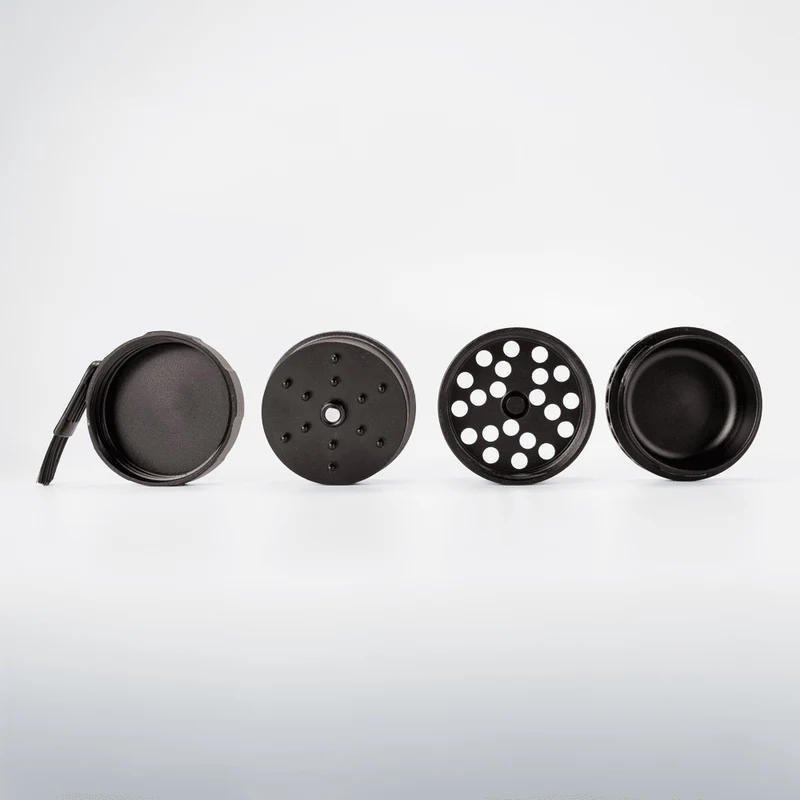 DynaVap DynaGrynd — Grinder de 4 Piezas en Aluminio Anodizado