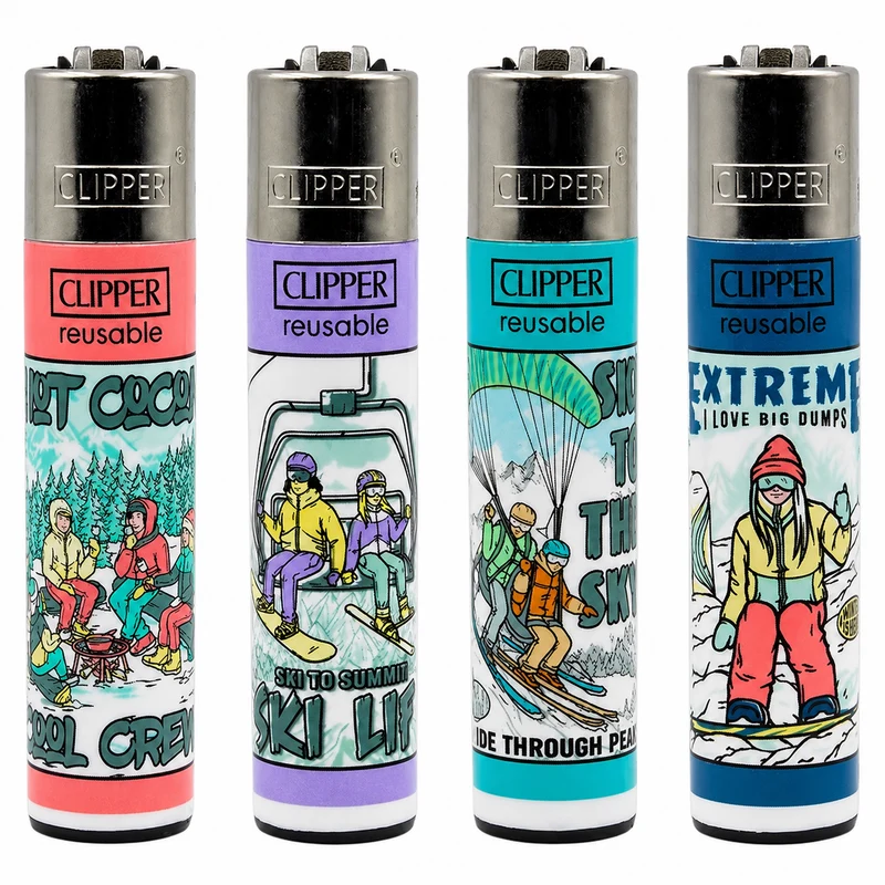 Encendedores Clipper Winter Plans - Edición Coleccionable