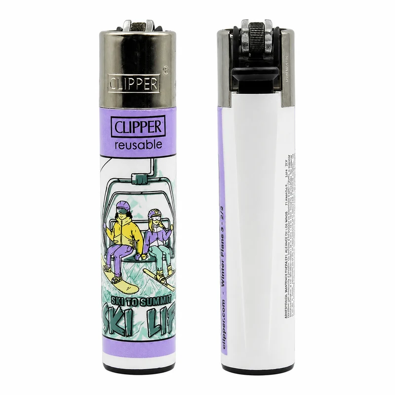 Encendedores Clipper Winter Plans - Edición Coleccionable