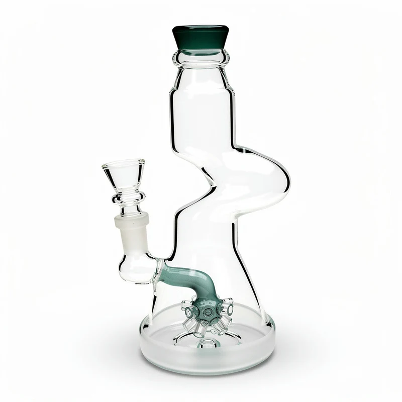 Bong de Vidrio con Filtro 19 cm — Filtración por Agua | Selección Bloommart